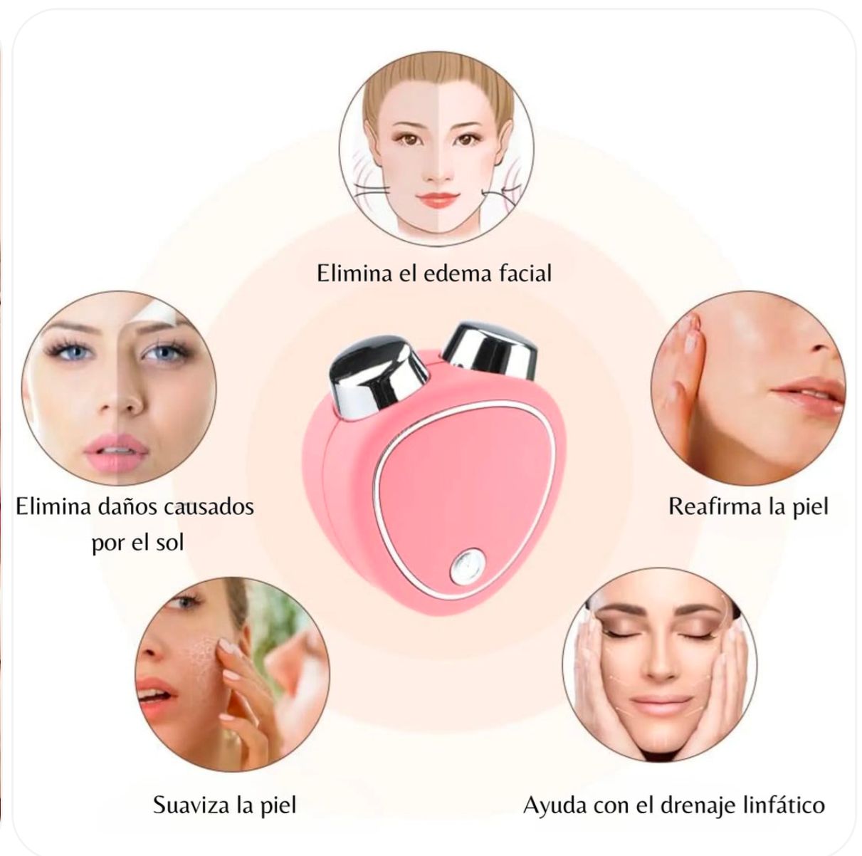 Masajeador Microcorriente Facial // Lifting Facial Rejuvenecedor
