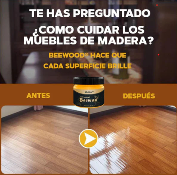 BeeWax™ Cera Restauradora de Maderas 100 ML