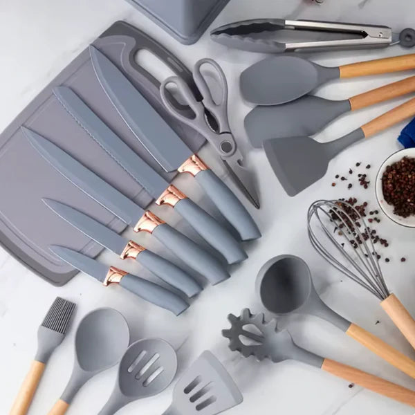 ChefPro™ SET DE 19 UTENSILIOS DE COCINA