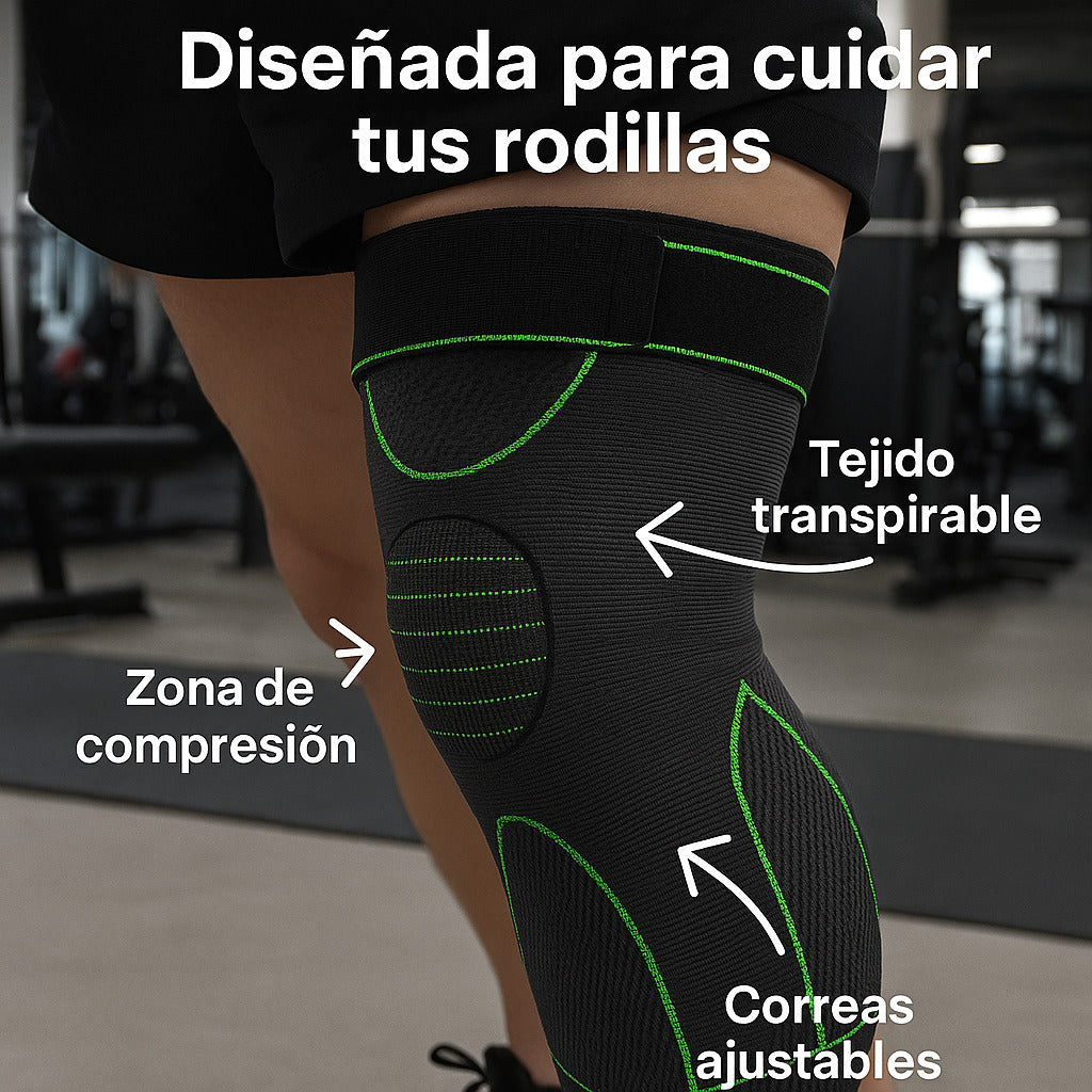 2x1 Rodillera de Acupresión – Alivio, soporte y piernas más livianas