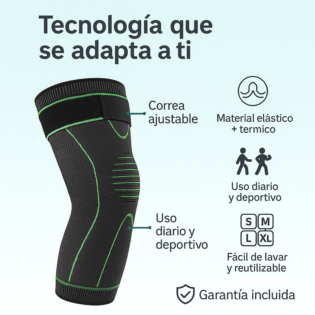 2x1 Rodillera de Acupresión – Alivio, soporte y piernas más livianas